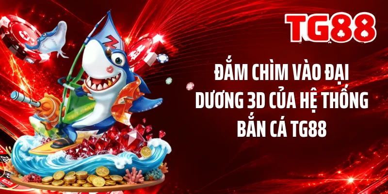 Đắm chìm vào đại dương 3D của hệ thống bắn cá TG88