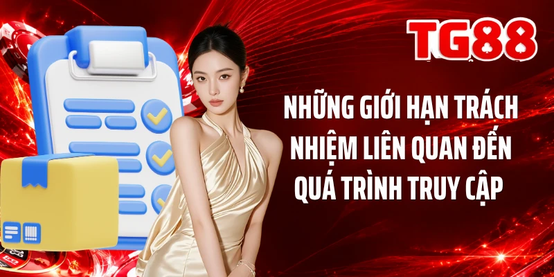 Những giới hạn trách nhiệm liên quan đến quá trình truy cập 